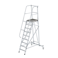 MUNK Plattformleiter fahrbar 9 Stufen, 52509