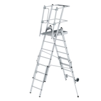 MUNK Plattformleiter FlexxStep 6 Sprossen mit...