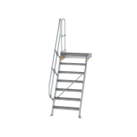 MUNK Treppe mit Plattform 60° Stufenbreite 800 mm 7...