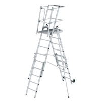 MUNK Plattformleiter FlexxStep 6 Sprossen mit...