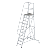 MUNK Plattformleiter fahrbar 11 Stufen, 52511