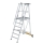 MUNK Plattformleiter klappbar und fahrbar 6 Stufen, 52306
