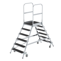 MUNK Podesttreppe beids. begehbar mit Federrolle...