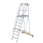 MUNK Plattformleiter klappbar und fahrbar 8 Stufen, 52308