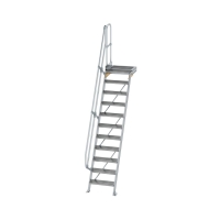 MUNK Treppe mit Plattform 60° Stufenbreite 600 mm 11...