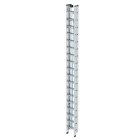 MUNK Sprossen-Seilzugleiter 3-teilig ohne Traverse 3x18...