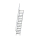 MUNK Treppe 60° Stufenbreite 600 mm 15 Stufen Aluminium geriffelt, 600215