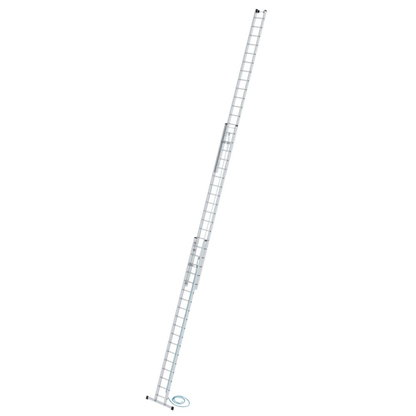 MUNK Sprossen-Seilzugleiter 3-teilig mit Standard-Traverse 3x18 Sprossen, 21618