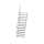 MUNK Treppe 60° Stufenbreite 1000 mm 13 Stufen Aluminium geriffelt, 600333