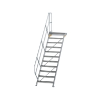 MUNK Treppe mit Plattform 45° Stufenbreite 800 mm 11...