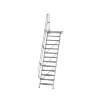 MUNK Treppe mit Plattform 60° Stufenbreite 800 mm 13...
