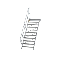 MUNK Treppe mit Plattform 45° Stufenbreite 1000 mm 11...