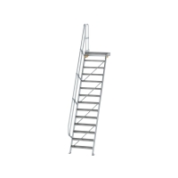 MUNK Treppe mit Plattform 60° Stufenbreite 800 mm 14...