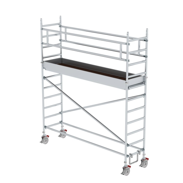 MUNK Rollgerüst 0,75 x 3,0 m Plattformhöhe 2,51 m, 172235
