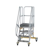 MUNK Plattformtreppe fahrbar 60° Stufenbreite 600 mm...