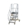 MUNK Plattformtreppe 45° fahrbar Stufenbreite 600 mm 5 Stufen Aluminium geriffelt, 600765