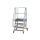 MUNK Plattformtreppe fahrbar 60° Stufenbreite 800 mm 4 Stufen, 600724