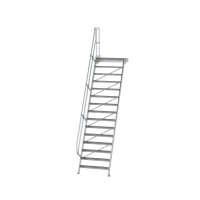 MUNK Treppe mit Plattform 60° Stufenbreite 1000 mm 15...