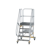 MUNK Plattformtreppe fahrbar 60° Stufenbreite 800 mm...