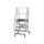MUNK Plattformtreppe fahrbar 60° Stufenbreite 800 mm 5 Stufen, 600725