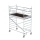MUNK Rollgerüst 1,35 x 2,45 m mit Doppel-Plattform Plattformhöhe 2,51 m, 174235