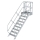 MUNK Treppen-Modul Aluminium geriffelt 9 Stufen, 632309