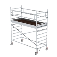 MUNK Rollgerüst 1,35 x 3,0 m mit Doppel-Plattform...