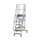 MUNK Plattformtreppe fahrbar 60° Stufenbreite 600 mm 7 Stufen, 600707