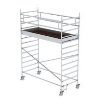 MUNK Rollgerüst 1,35 x 3,0 m mit Doppel-Plattform...