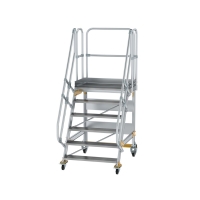 MUNK Plattformtreppe fahrbar 60° Stufenbreite 1000 mm...
