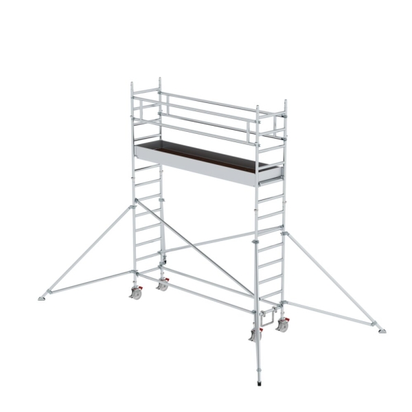 MUNK Rollgerüst 0,75 x 3,0 m mit Ausleger Plattformhöhe 3,07 m, 156348
