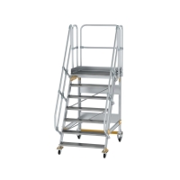 MUNK Plattformtreppe fahrbar 60° Stufenbreite 1000 mm...