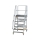 MUNK Plattformtreppe fahrbar 60° Stufenbreite 1000 mm 7 Stufen, 600747