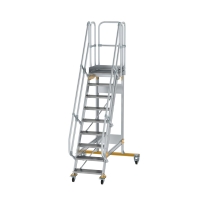 MUNK Plattformtreppe fahrbar 60° Stufenbreite 600 mm...