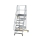 MUNK Plattformtreppe fahrbar 60° Stufenbreite 800 mm 8 Stufen, 600728