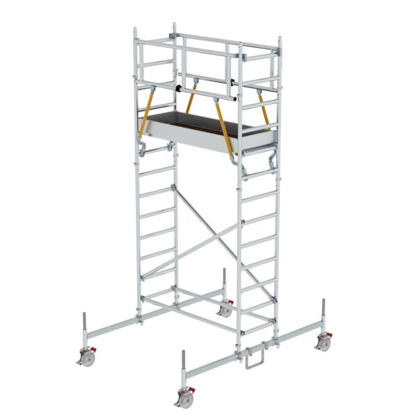 MUNK Rollgerüst SG 0,75 x 1,80 m mit Fahrbalken Plattformhöhe 3,26 m, 154344