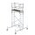 MUNK Rollgerüst SG 0,75 x 1,80 m mit Fahrbalken Plattformhöhe 3,26 m, 154344