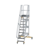MUNK Plattformtreppe fahrbar 60° Stufenbreite 600 mm...