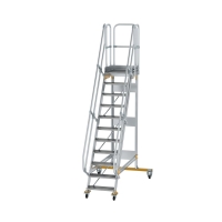MUNK Plattformtreppe fahrbar 60° Stufenbreite 600 mm...