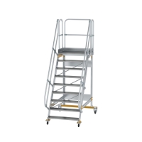 MUNK Plattformtreppe fahrbar 60° Stufenbreite 1000 mm...