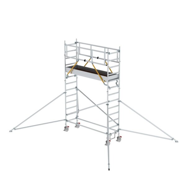 MUNK Rollgerüst SG 0,75 x 2,45 m mit Ausleger Plattformhöhe 3,07 m, 155349