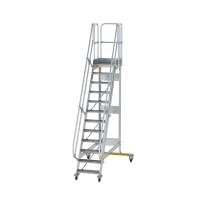 MUNK Plattformtreppe fahrbar 60° Stufenbreite 600 mm...