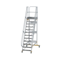 MUNK Plattformtreppe fahrbar 60° Stufenbreite 800 mm...