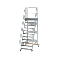 MUNK Plattformtreppe fahrbar 60° Stufenbreite 1000 mm...