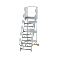 MUNK Plattformtreppe fahrbar 60° Stufenbreite 1000 mm...