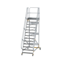 MUNK Plattformtreppe fahrbar 60° Stufenbreite 1000 mm...