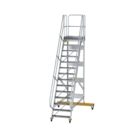 MUNK Plattformtreppe fahrbar 60° Stufenbreite 800 mm...