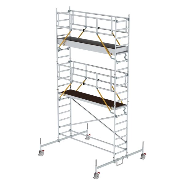 MUNK Rollgerüst SG 0,75 x 3,0 m mit Fahrbalken Plattformhöhe 4,66 m, 156444