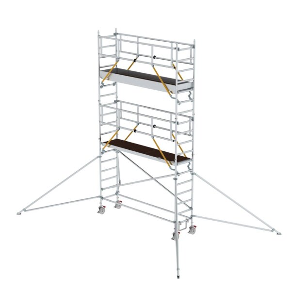 MUNK Rollgerüst SG 0,75 x 3,0 m mit Ausleger Plattformhöhe 4,47 m, 156449