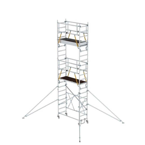 MUNK Klappgerüst SG 0,75 x 1,80 m mit Ausleger Plattformhöhe 5,16 m, 115144